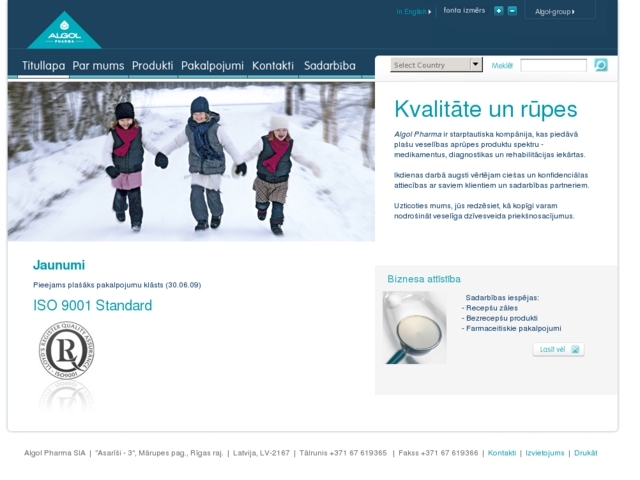 Algol pharma, SIA